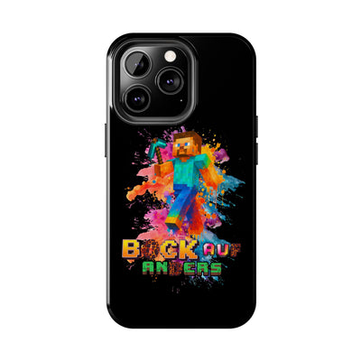 Minecraft Inspired Tough Phone Case - Handyhülle  "Bock auf anders" Colorful Gamer Design