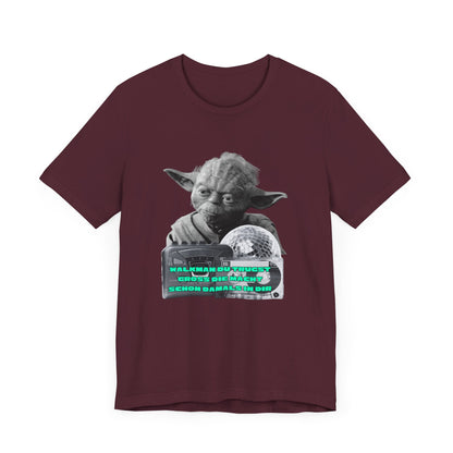 Funny Yoda Quote Unisex Tee - Walkman du kennst - erfahren du bist starwars