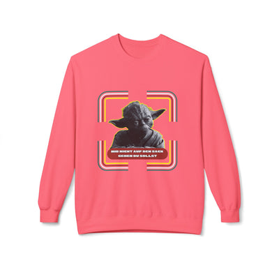 Yoda-inspired "Don't piss me off, you shall"