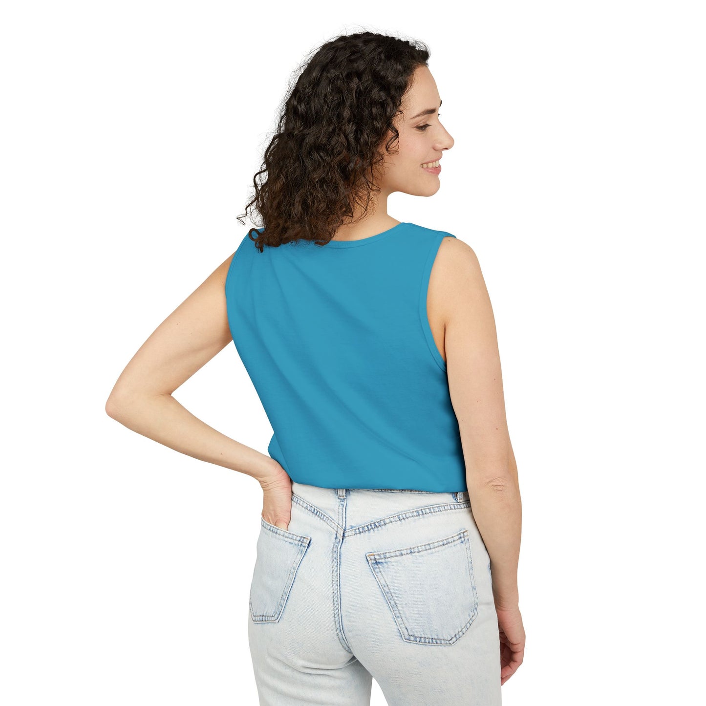 Retro Summer Vibes Tank Top Here comes the sun