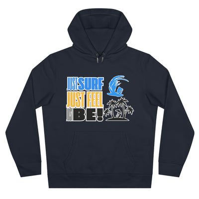 Just Surf Hooded Sweatshirt - Perfect for Beach Lovers and Surf Enthusiasts