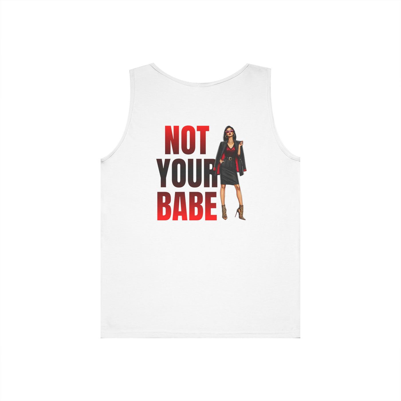Chic & Not Your Babe Graphic Tank Top