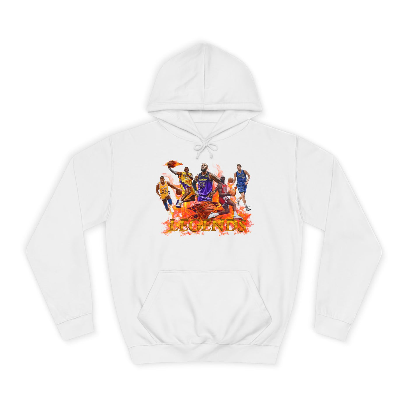Unisex Sports Hoodie, Legends of Basketball