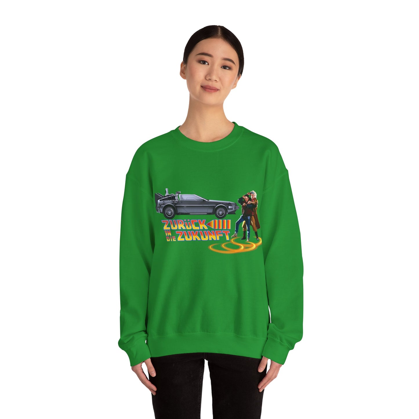 Retro Movie Sweatshirt - Back to the Future unisex