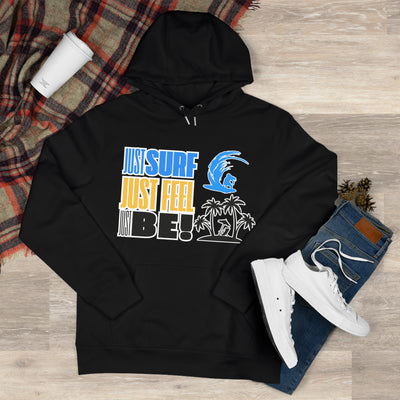 Just Surf Hooded Sweatshirt - Perfect for Beach Lovers and Surf Enthusiasts