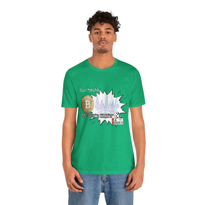 Bitcoins Dubai - Rosarote Welt - lass dich nicht verarschen T - Shirt