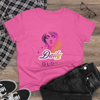 Women's Midweight Cotton Tee - Daily Glow