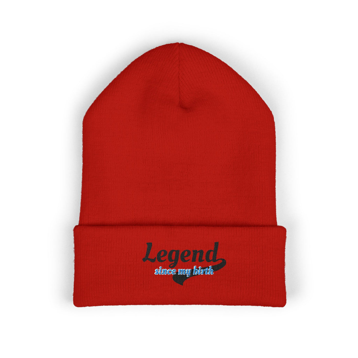 Legend Beanie - Classic Cuffed Hat, Unisex Beanie
