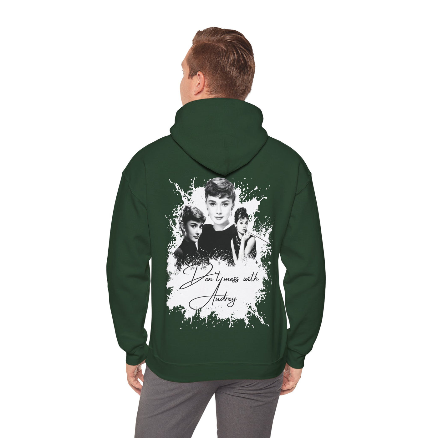 Retro Audrey Hepburn Hoodie - Classic Style