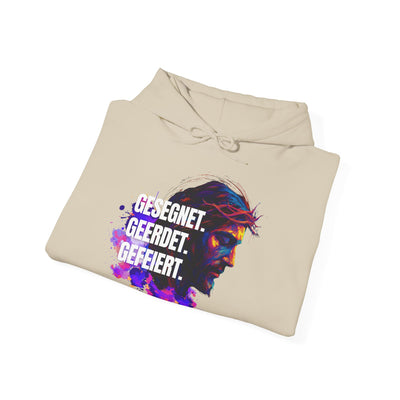 Jesus Colorful - with saying Blessed- Grounded - Celebrated