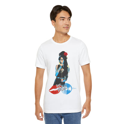 Amy Vintage-Inspired Music Lover's e T-Shirt