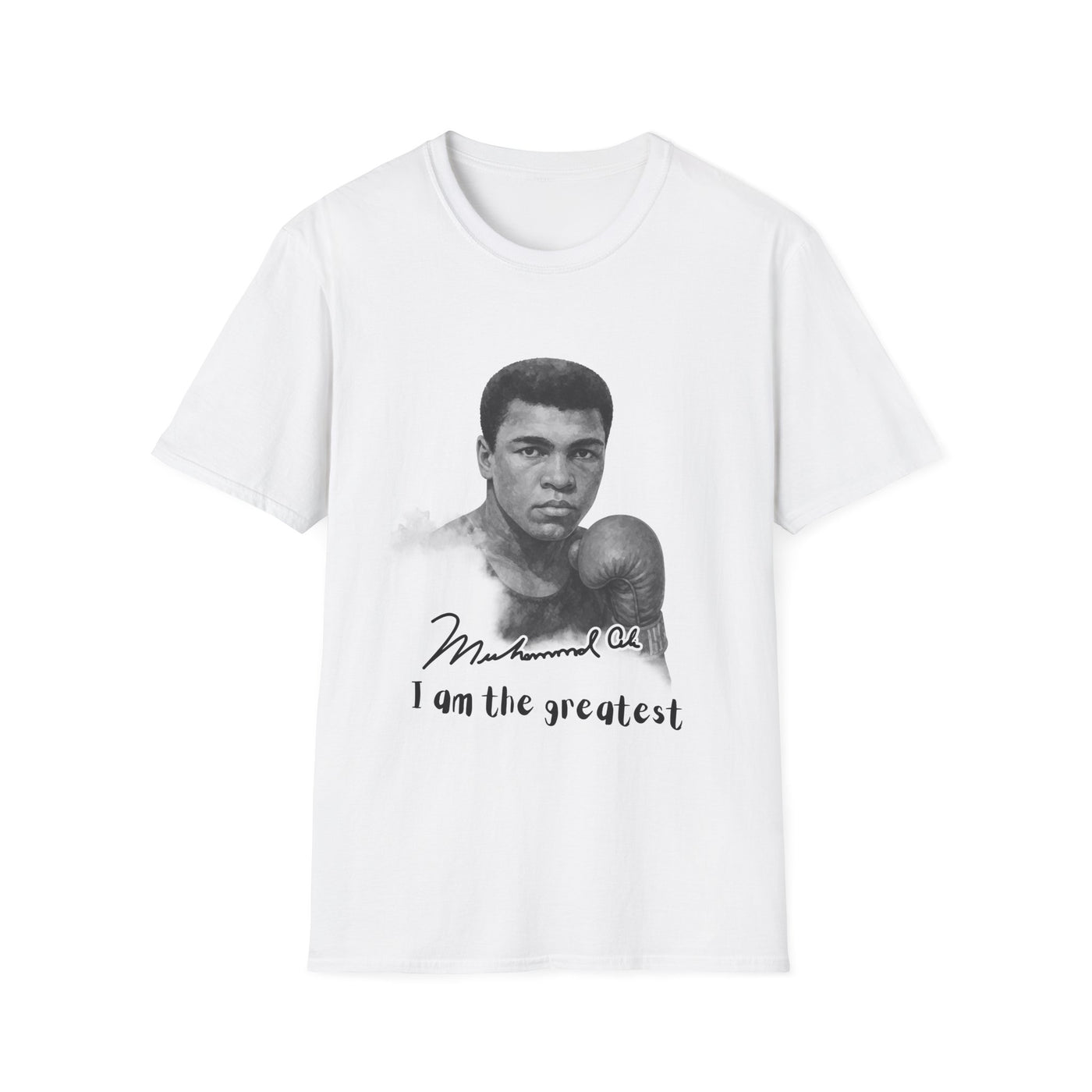 I Am The Greatest Ringer Shirt  Muhammad
