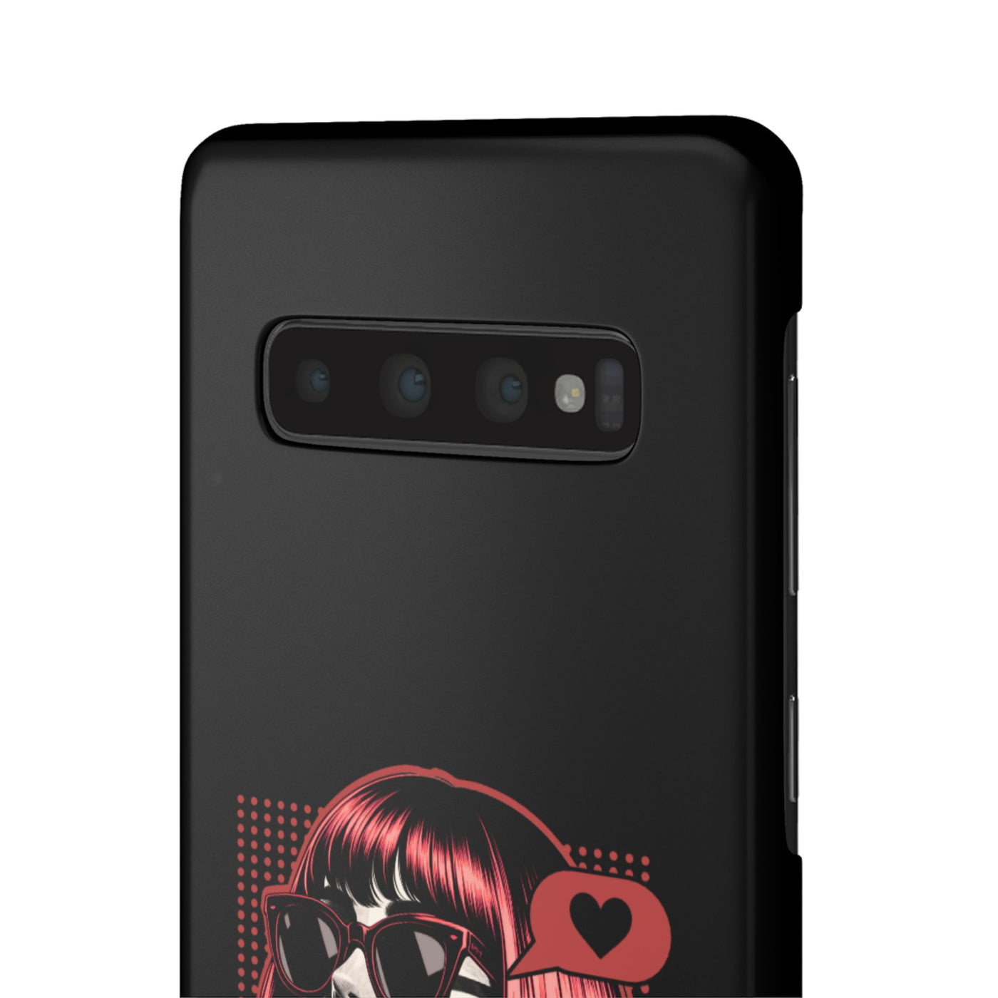 Retro Girl Snap Case Handyhülle