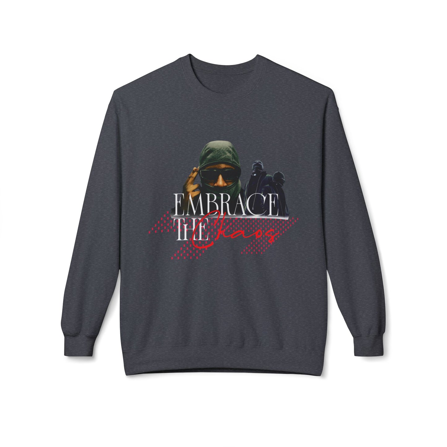 Embrace Chaos Crewneck Sweatshirt - Unisex
