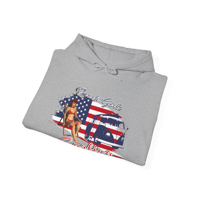 Beach Girls Surfing USA Hoodie