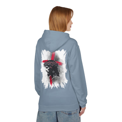 Faith-Inspired Hoodie: Blessed, Saved, Loved - Christian JESUS
