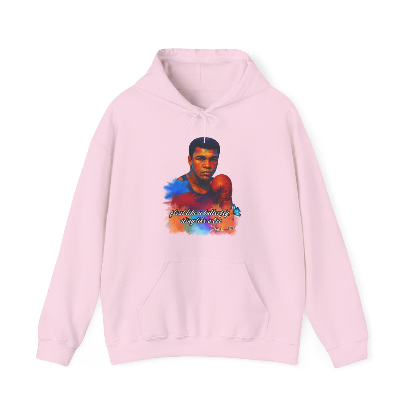 Inspirational Muhammad Ali Hoodie - Unisex Float like a butterfly and sting like a bee