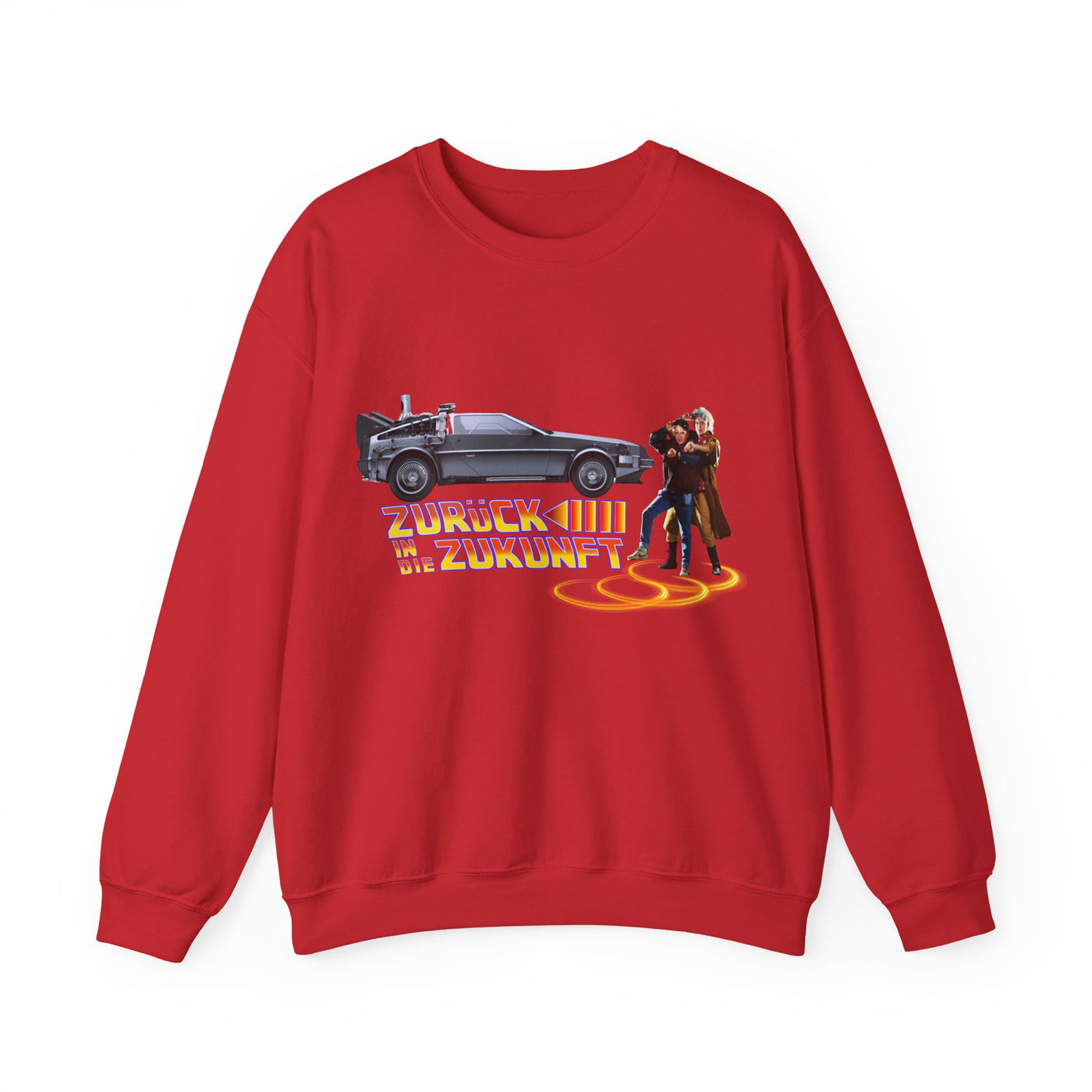 Retro Movie Sweatshirt - Back to the Future unisex