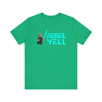 Cool Rebel Yell Luke Skywalker Unisex Jersey Tee - Short Sleeve Graphic T-Shirt for Fans