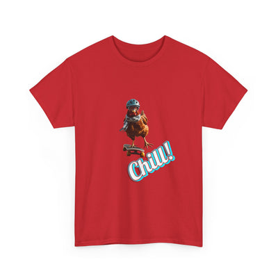 Chill Skateboarding Chicken Shirt