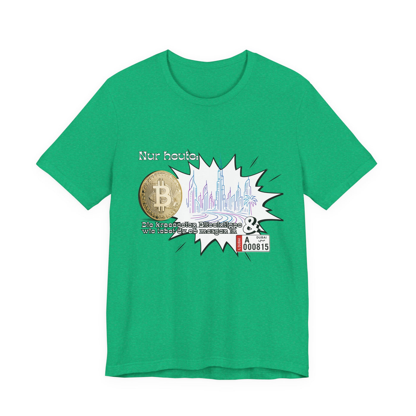 Bitcoins Dubai - Rosarote Welt - lass dich nicht verarschen T - Shirt