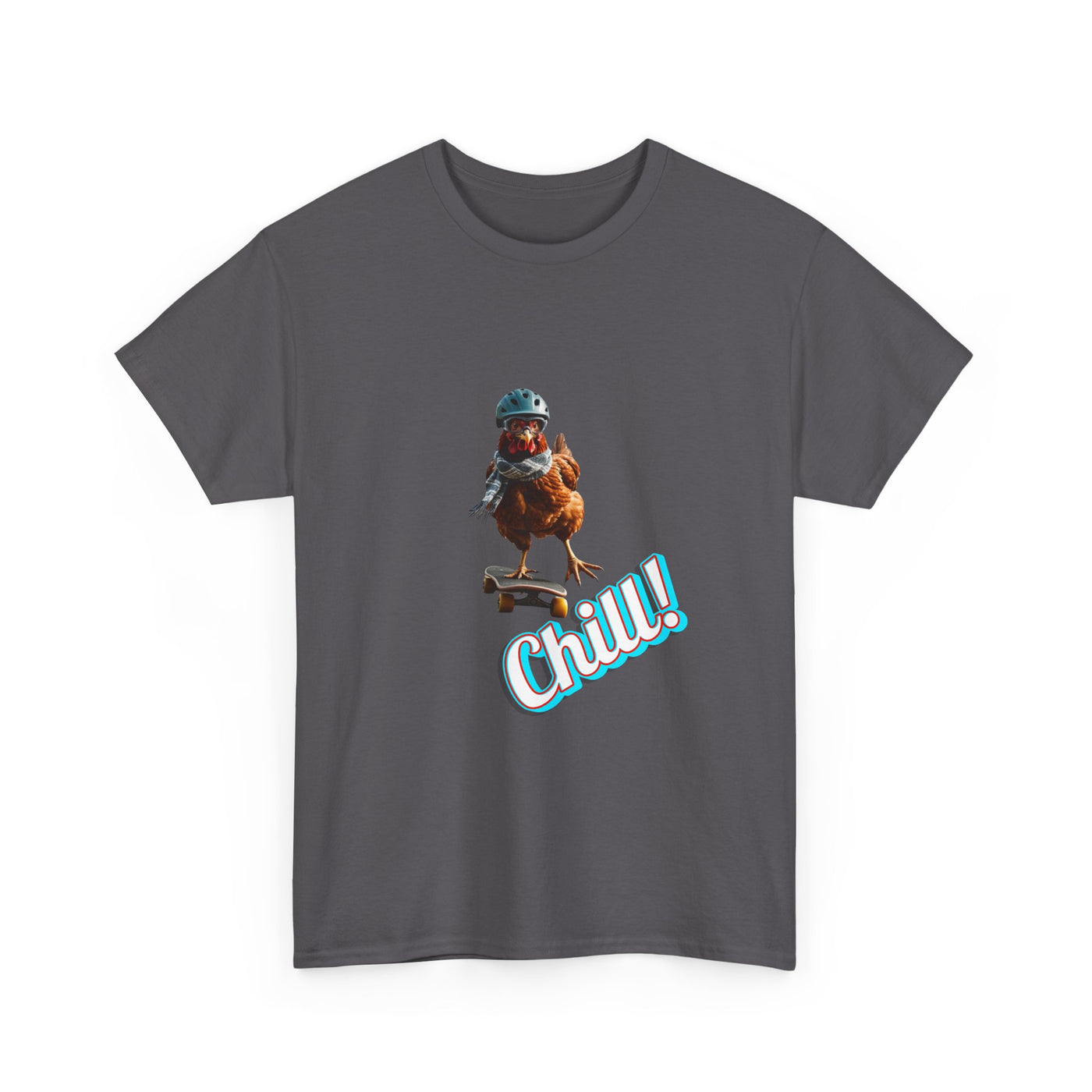 Chill Skateboarding Chicken Shirt