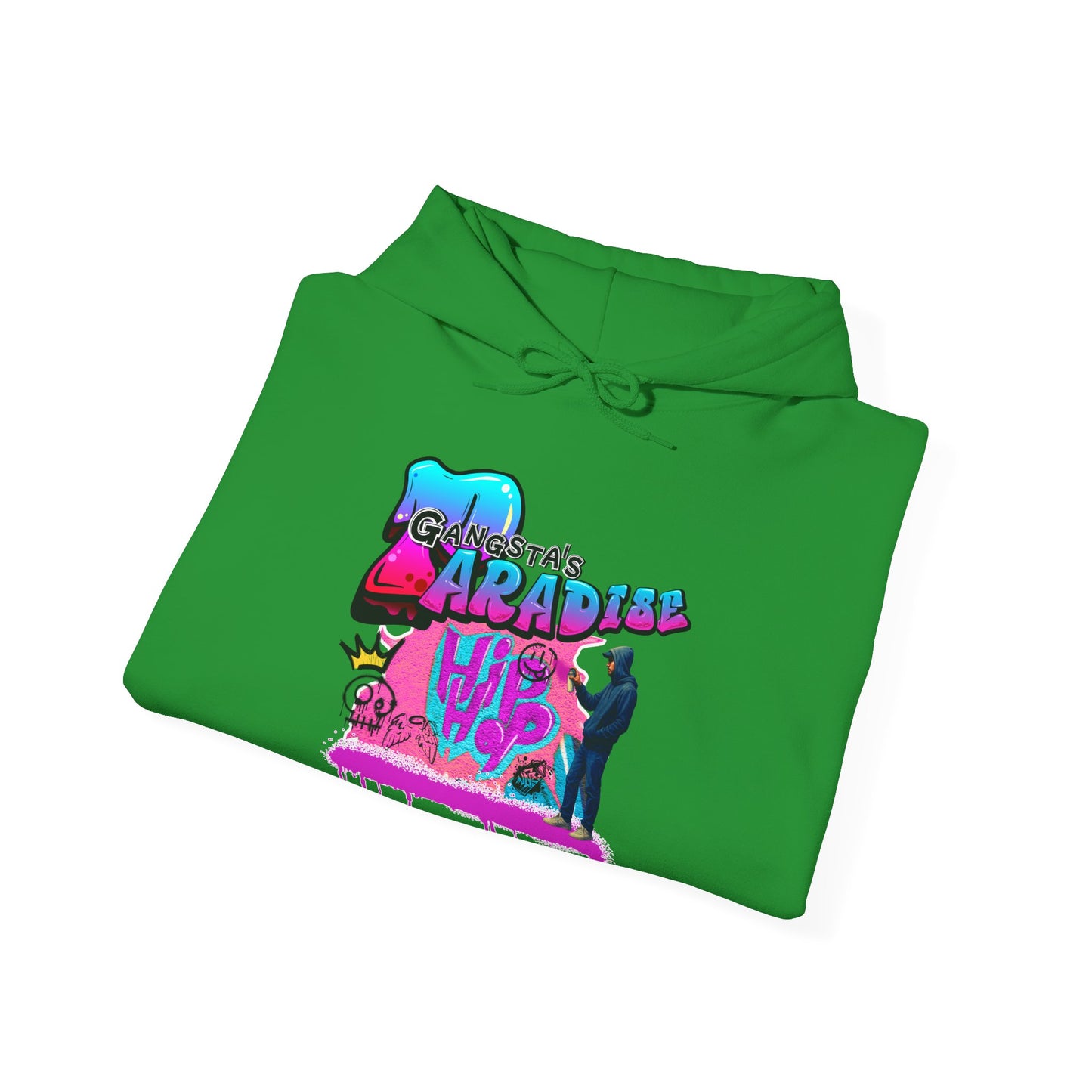 Hoodie Hip Hop Graffiti Design
