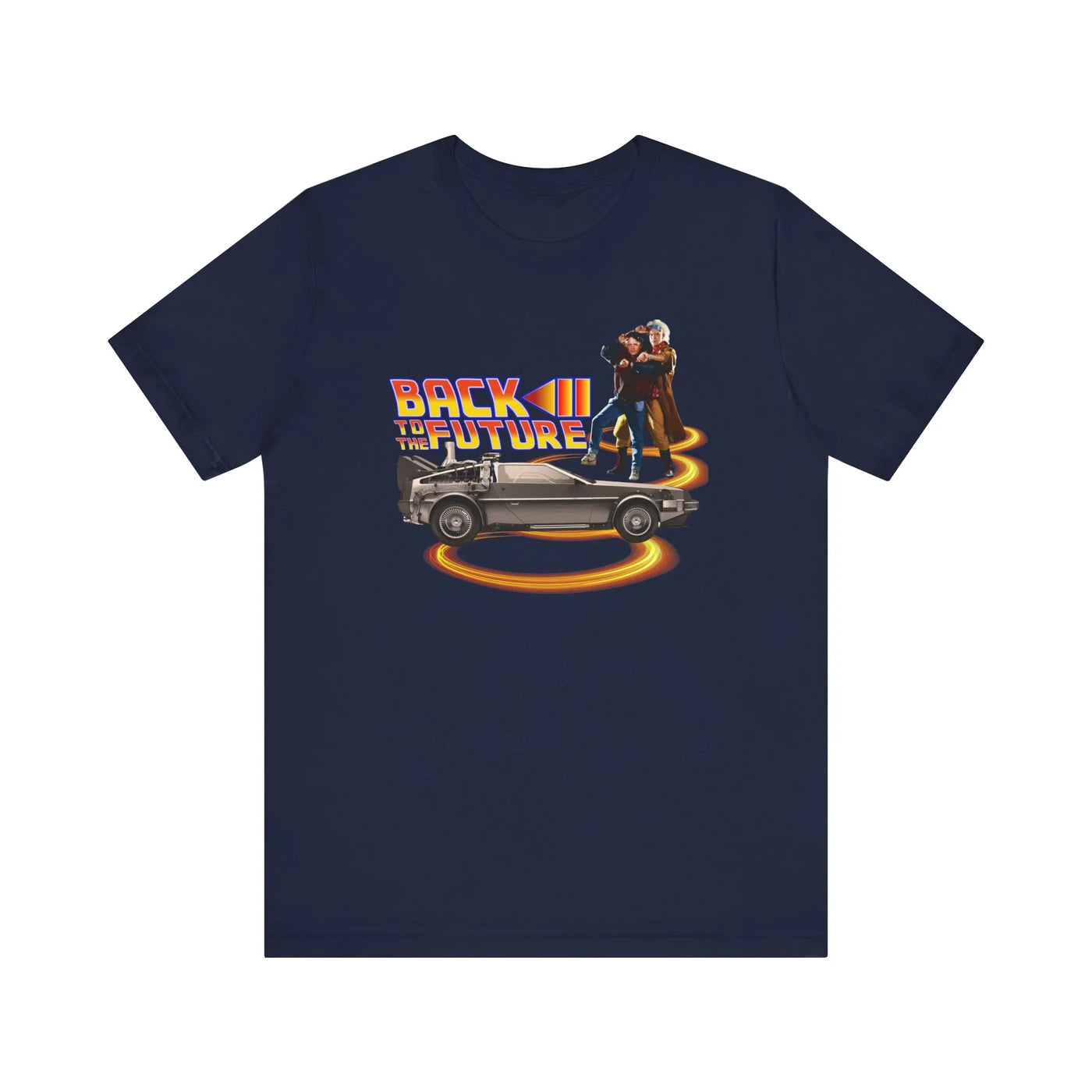 Retro Back to the Future Tee - Unisex Short Sleeve Shirt