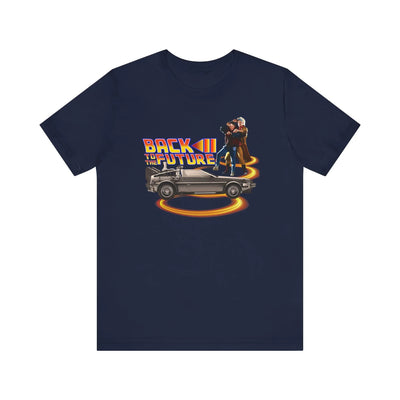 Retro Back to the Future Tee - Unisex Short Sleeve Shirt