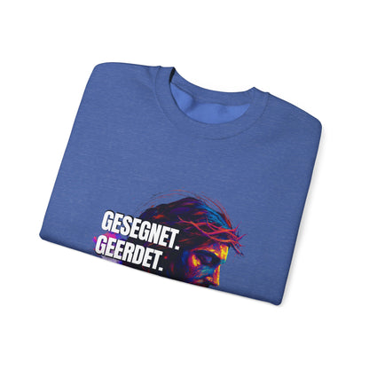 Sweatshirt Jesus- BLESSED - GROUNDED - CELEBRATED