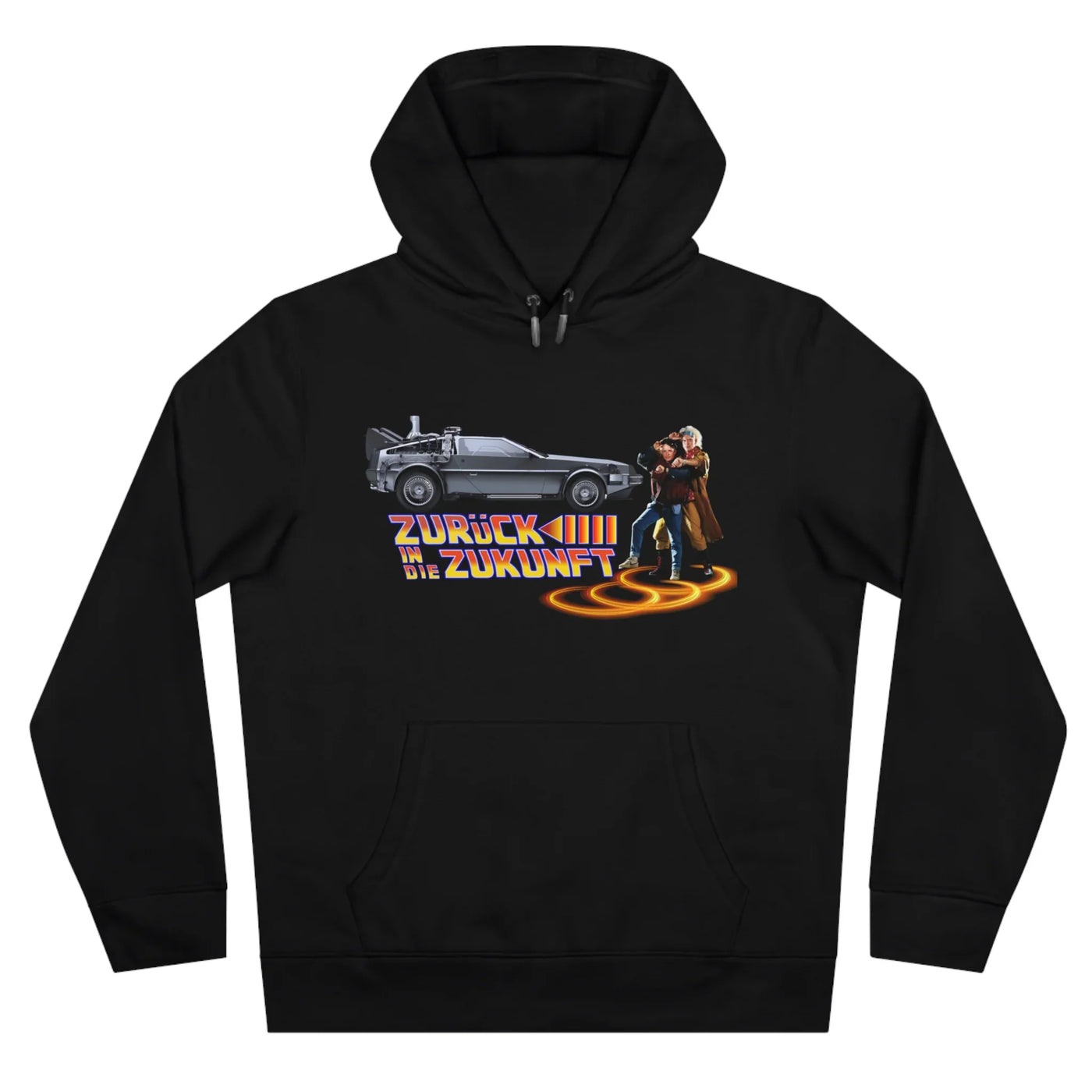 Back to the future - King Hooded Sweatshirt - Perfect for Movie Lovers and Casual Comfort 