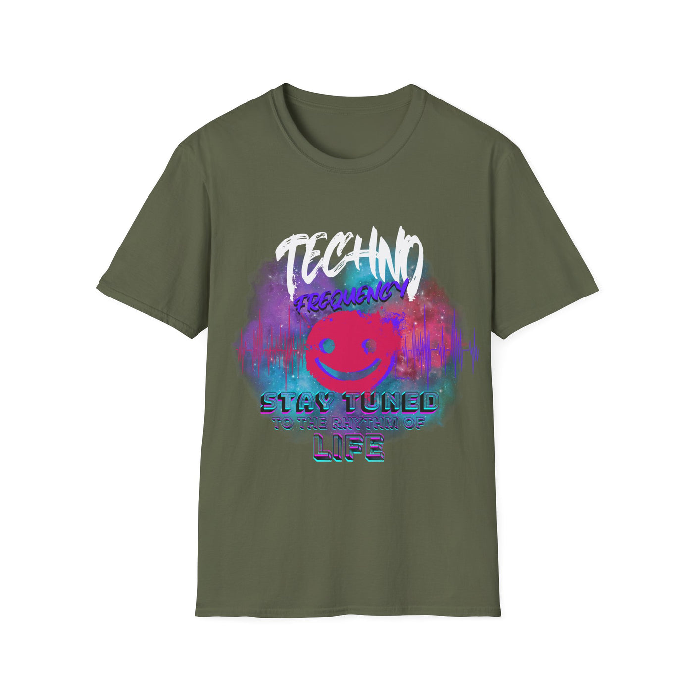 Techno Vibe Unisex T-Shirt | Stay Tuned to the Rhythum of Life