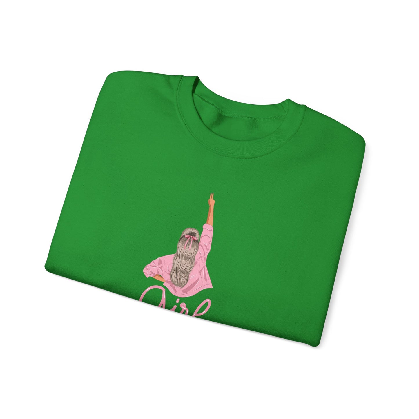 Girl Power Unisex Crewneck Sweatshirt,