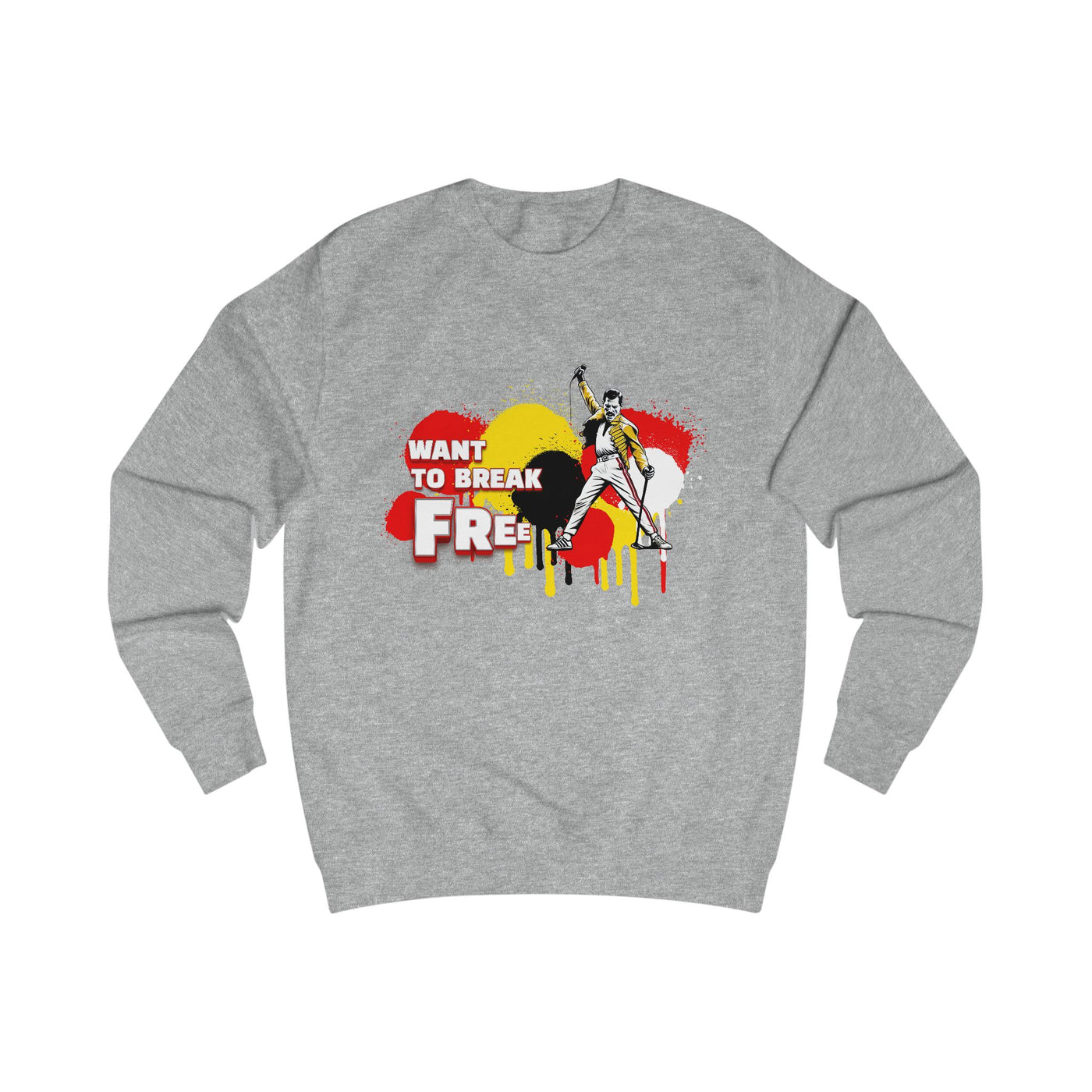 F r e d  d  i  e   M e r c u r y   Unisex Legend Sweatshirt Music