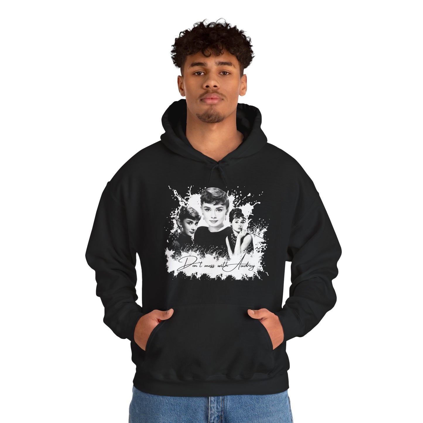 Retro Audrey Hepburn Hoodie - Classic Style