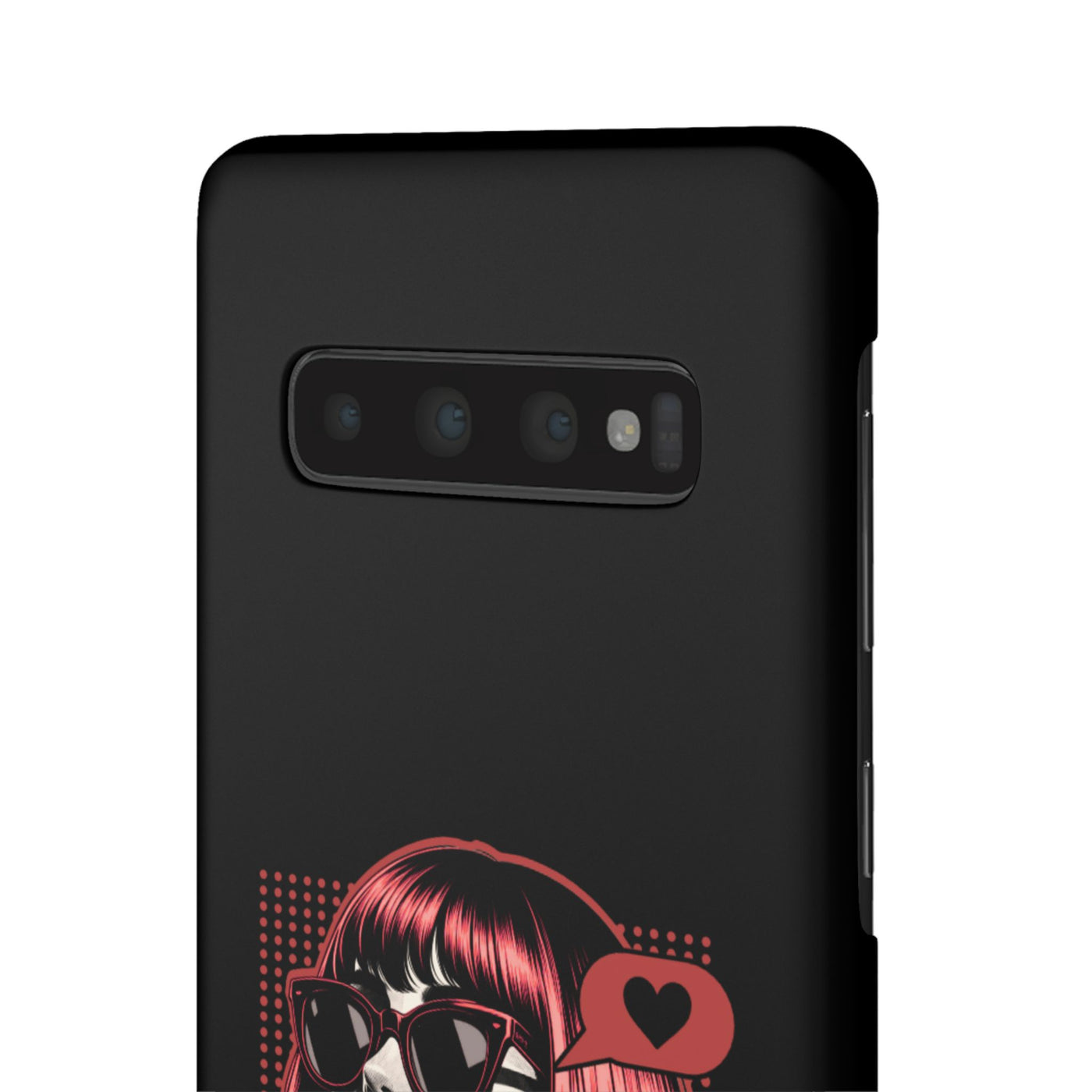 Retro Girl Snap Case Handyhülle