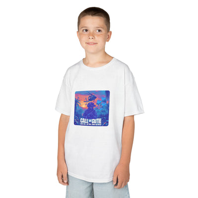 Call of Cutie Unisex Oversized Boxy Tee - Chill Vibes for Game Lovers for Teens