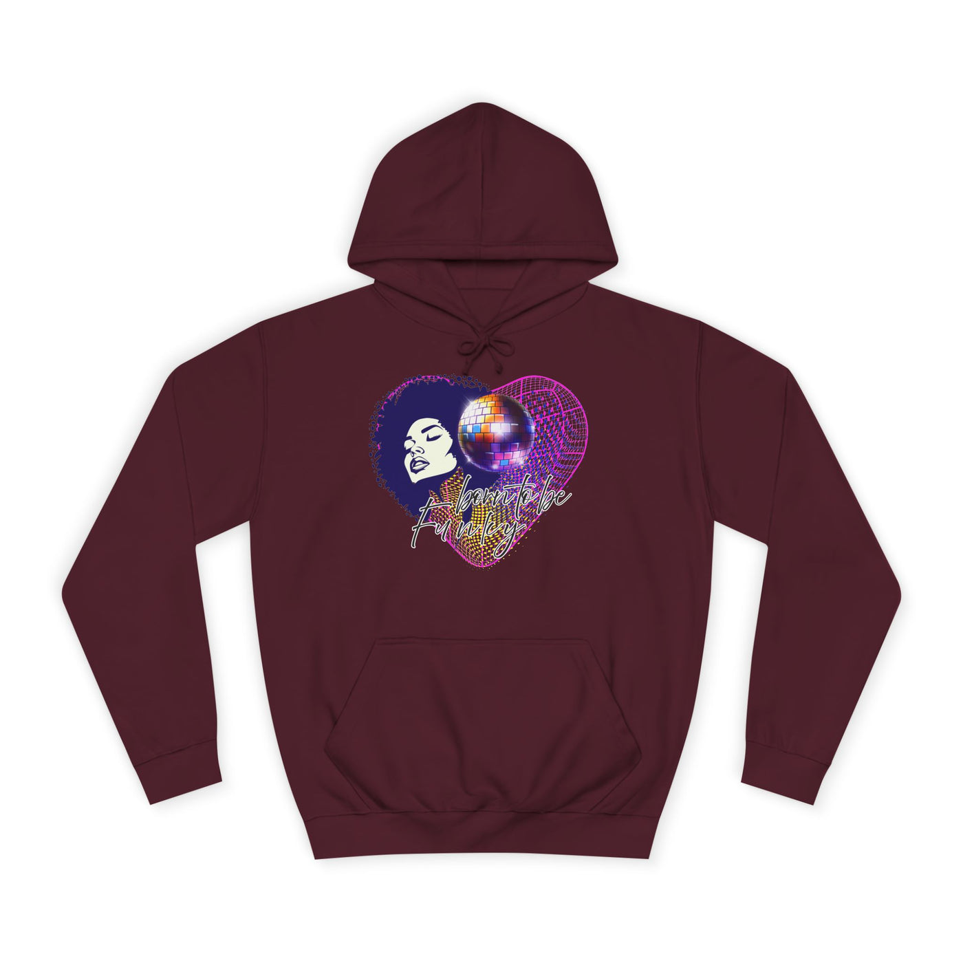Born to be funky  Hoodie - Melly Silence
