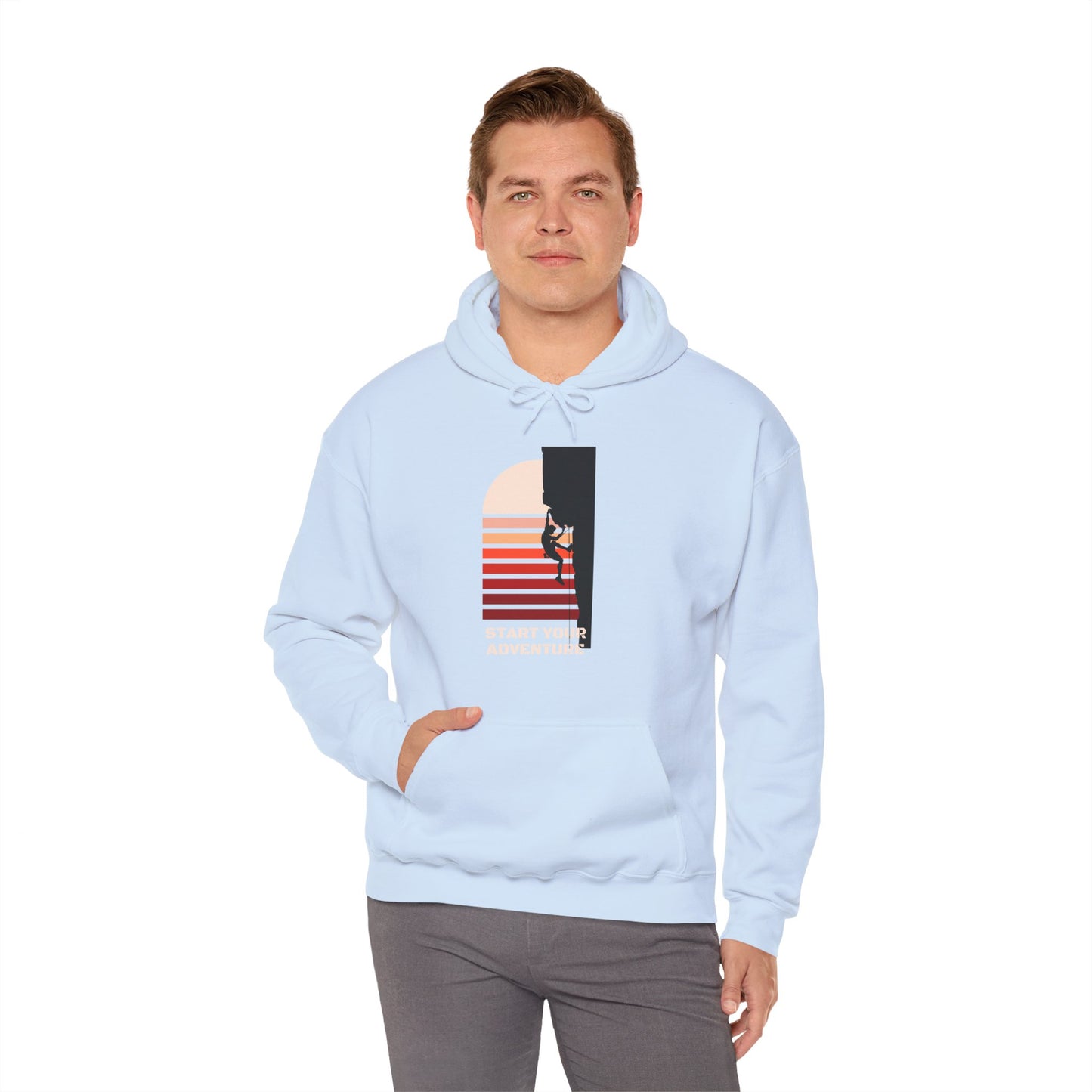 Unisex Pullover Hoodie Start your Adventure