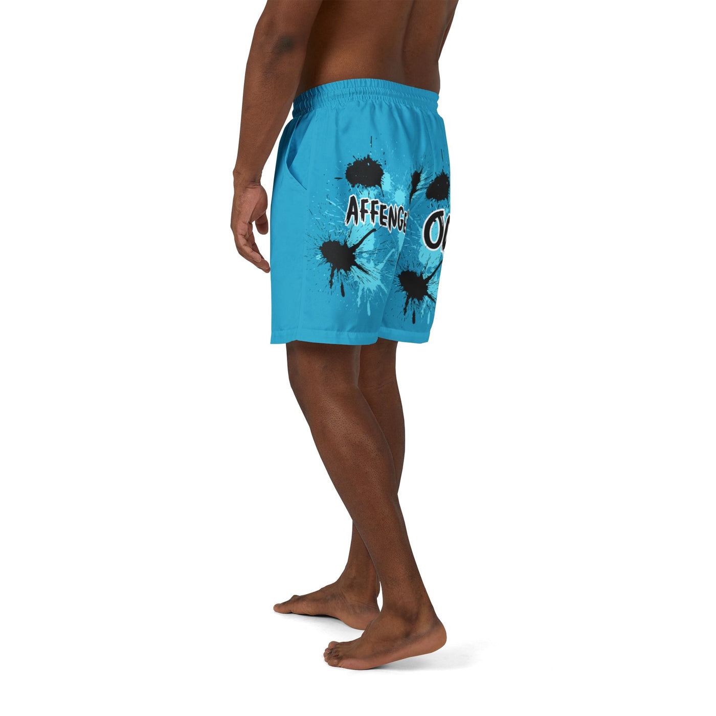 Cool Gorilla Print Swim Shorts - Swimming Trunks - Awesome