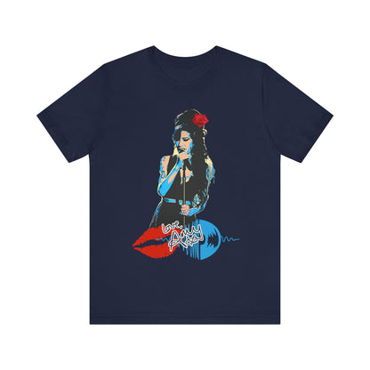 Amy Vintage-Inspired Music Lover's e T-Shirt