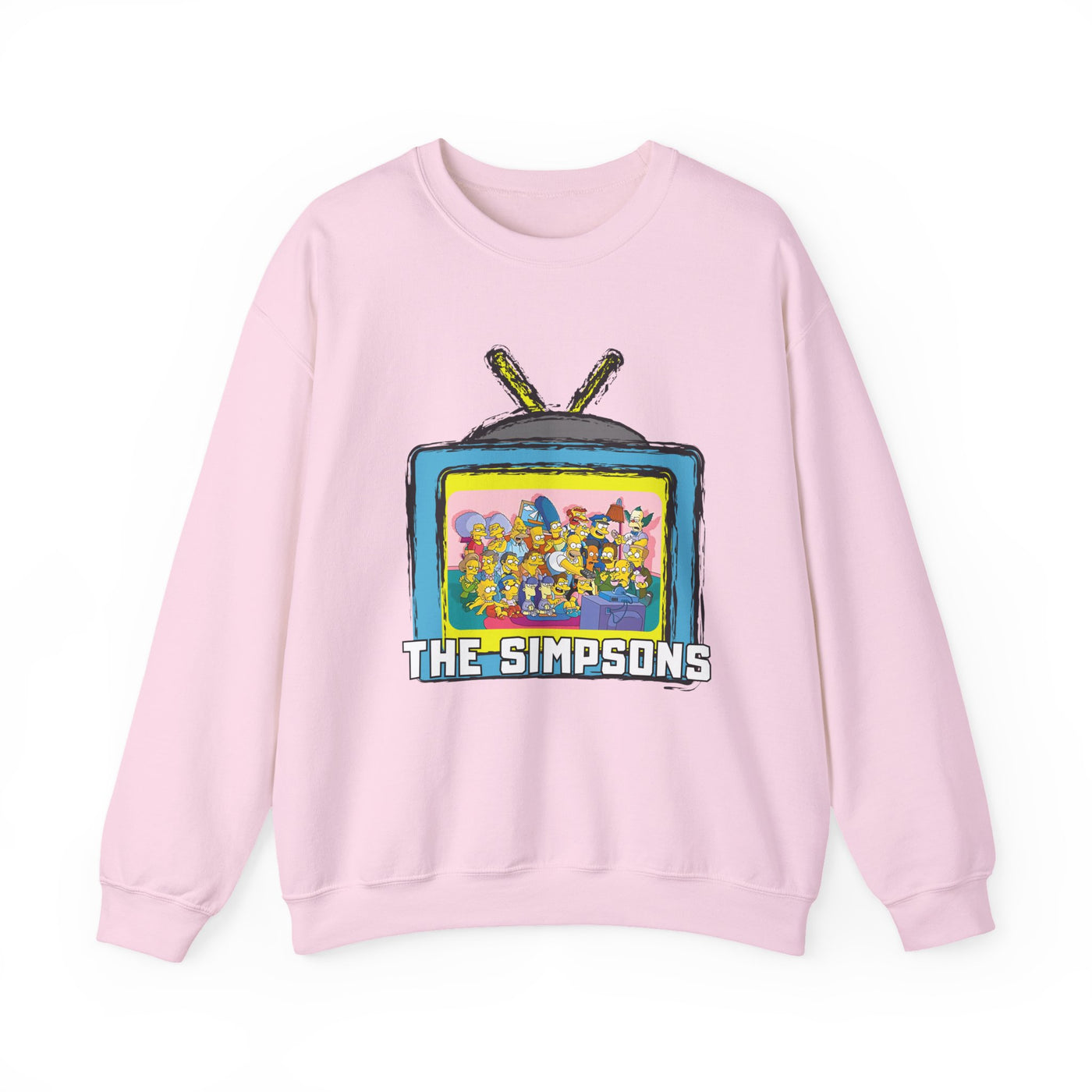 The Simpsons Unisex Heavy Cotton Sweatshirt