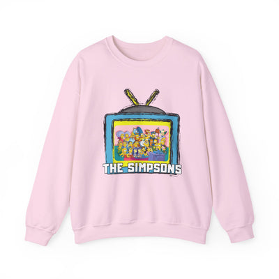 The Simpsons Unisex Heavy Cotton Sweatshirt