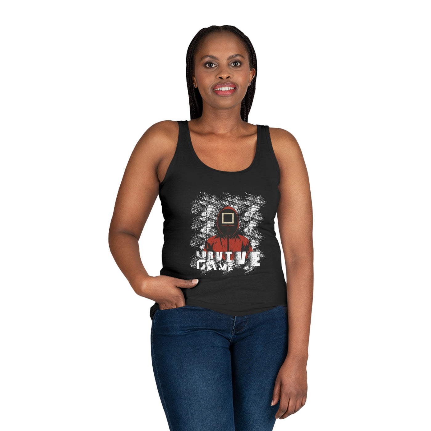 Squid Game Inspired Women's Tank Top - Casual Summer Wear