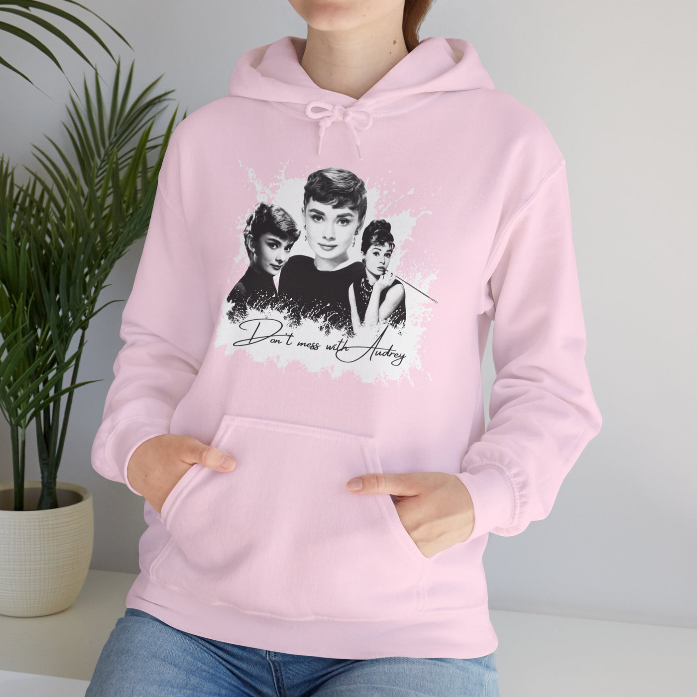 Retro Audrey Hepburn Hoodie - Classic Style