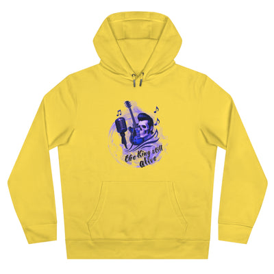 Rock 'n' Roll King Hooded Sweatshirt - 'The King Still Alive' Graphic