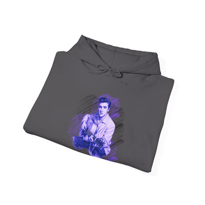Elvis Presley Vintage-Inspired Unisex Hooded Sweatshirt