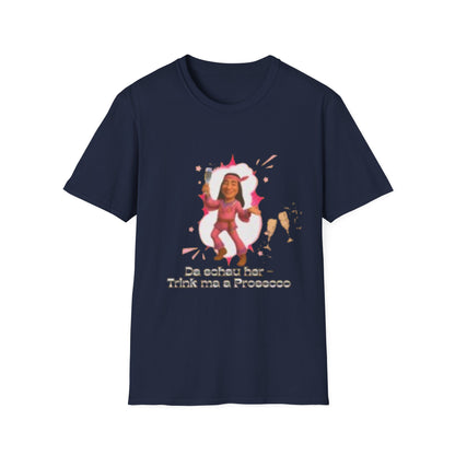 Prosecco Celebration T-Shirt, Funny Wine Shirt, Unisex Graphic Tee, Party Apparel, Gift for Wine Lovers, Birthday T-Shirt