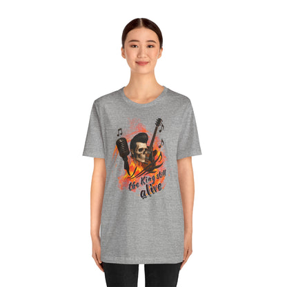 Music Vibes Unisex Jersey Tee - 'The King Still Alive' Graphic T-Shirt