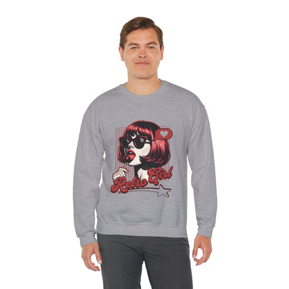 Retrogirl  Pop Art Women's Sweatshirt